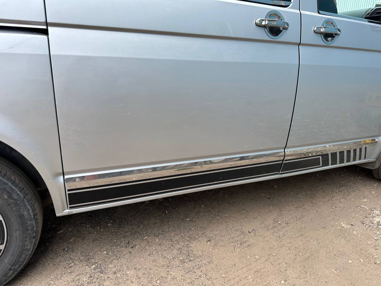 Stainless Steel Door Handle Covers for Volkswagen T5 Multivan 2003-2010 - image 16