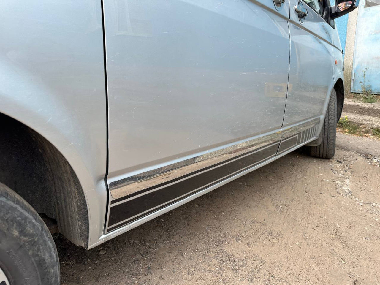 Door Moldings Stainless Steel Chrome for Volkswagen T5 2010-2015 - image 19