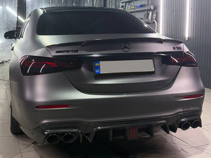 Spoiler (for E63 AMG, Carbon) for Mercedes E-сlass W213 2016-2023 - image 5