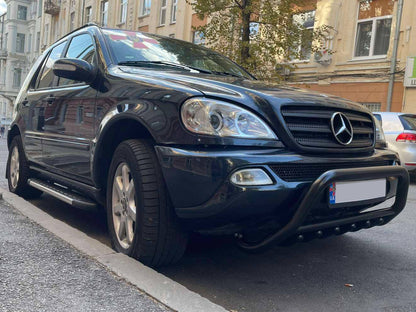 Side Steps Duru (2 pcs, Aluminum) for Mercedes ML W163 1997-2005 - image 4