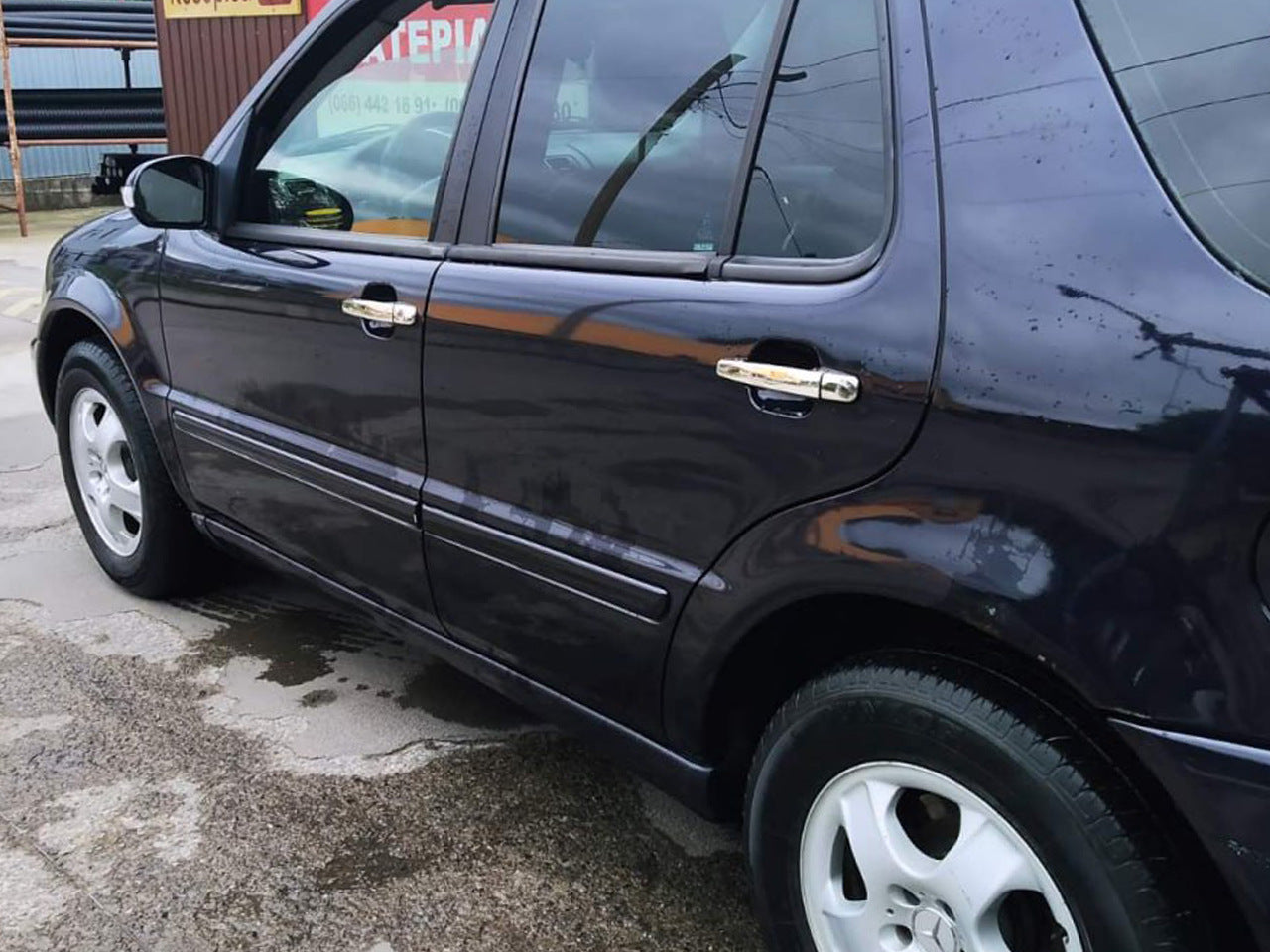 Chrome Door Handle Covers (4 pcs) for Mercedes ML W163 1997-2005 - image 7