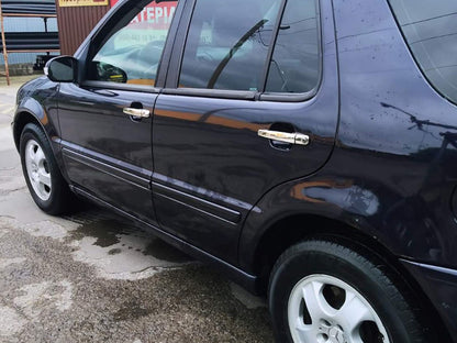 Chrome Door Handle Covers (4 pcs) for Mercedes ML W163 1997-2005 - image 7