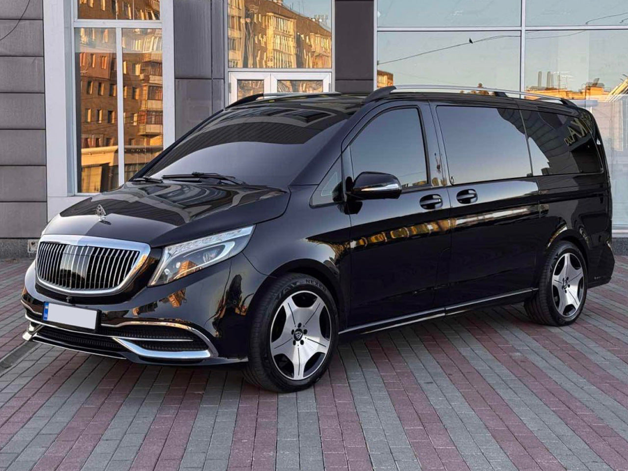 Body Kit Set (Maybach Type-A with Hood) for Mercedes Vito/V-class W447 2014- - image 15