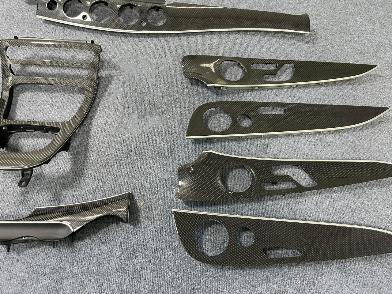 Dashboard Trim (Carbon) for Mercedes E-сlass W213 2016-2023 - image 5