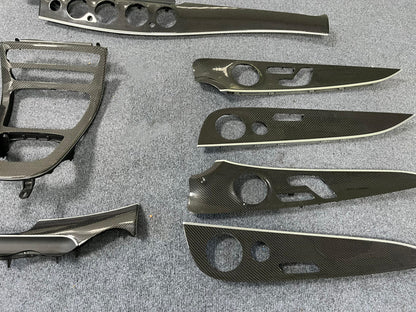 Dashboard Trim (Carbon) for Mercedes E-сlass W213 2016-2023 - image 7