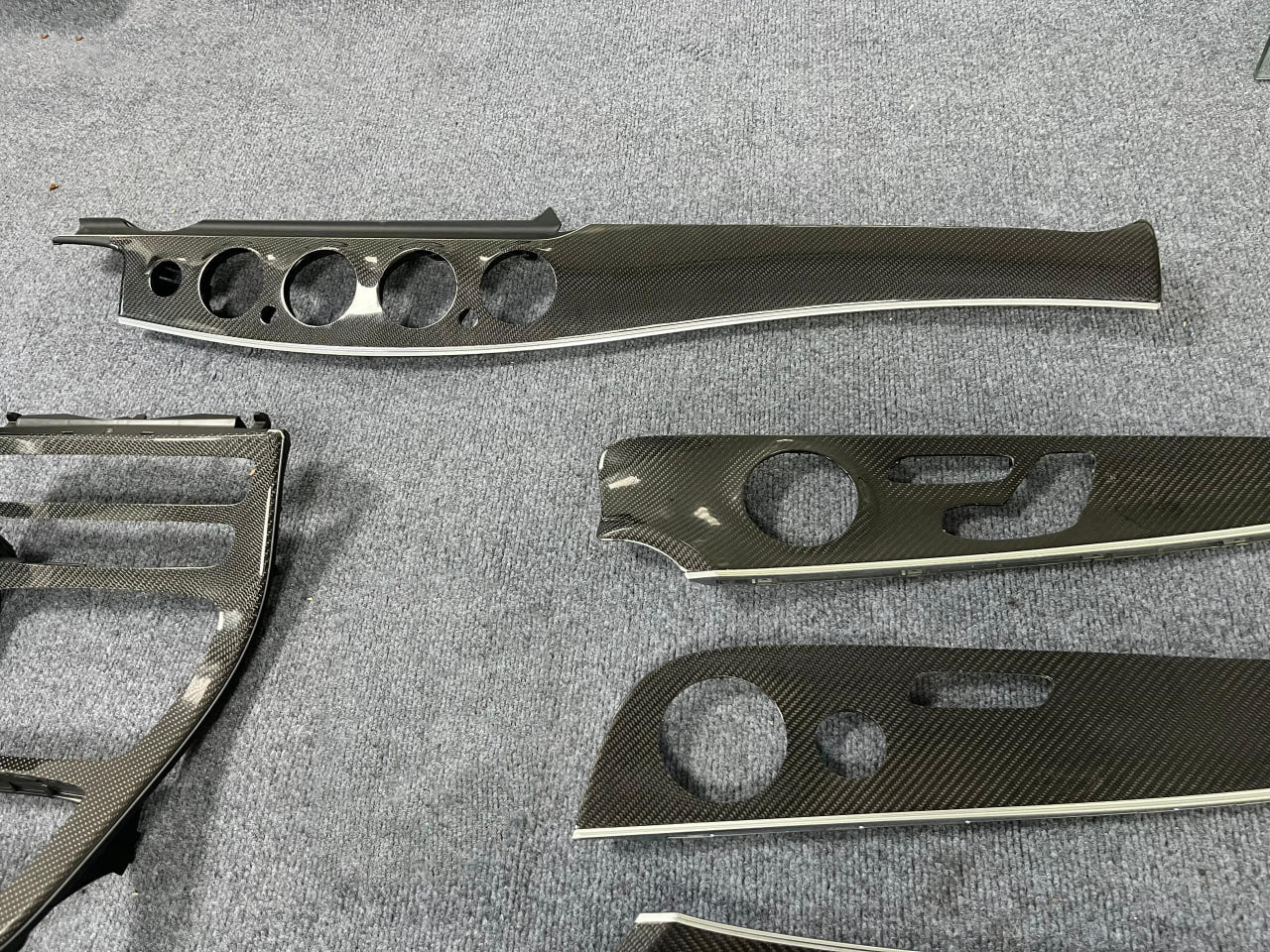 Dashboard Trim (Carbon) for Mercedes E-сlass W213 2016-2023 - image 6