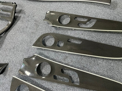 Dashboard Trim (Carbon) for Mercedes E-сlass W213 2016-2023 - image 4