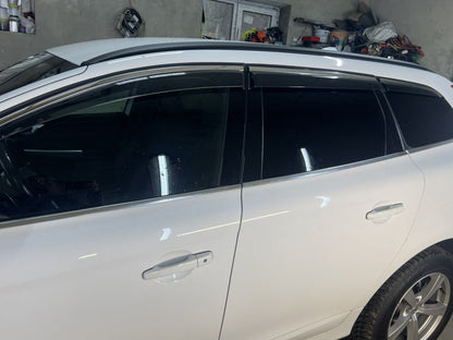 Window Deflectors with Chrome Trim Niken Luxury (6 pcs) for Volvo XC60 2009-2017 - image 4