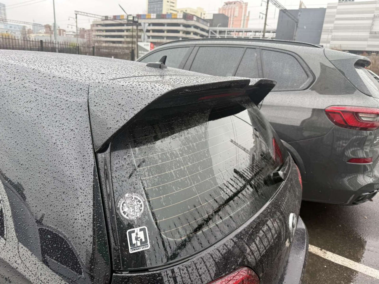 Spoiler DPT V-2 (HB, Gloss Black) for Volkswagen Golf 7/E-Golf 2012-2020 - image 5