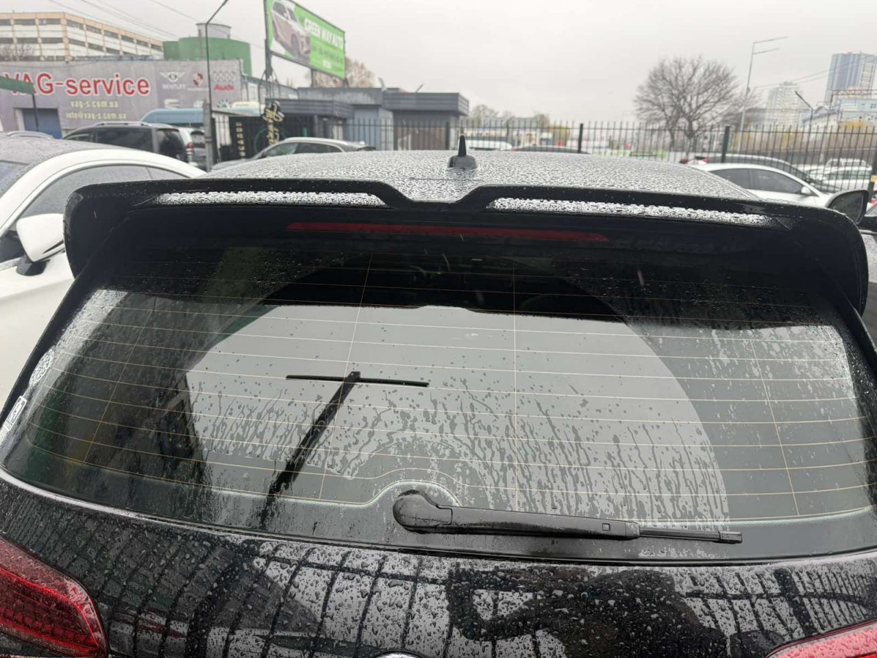 Spoiler DPT V-2 (HB, Gloss Black) for Volkswagen Golf 7/E-Golf 2012-2020 - image 4