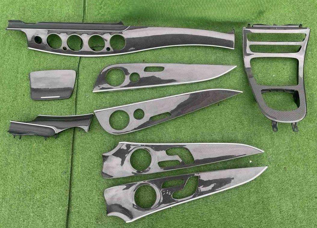 Dashboard Trim (Carbon) for Mercedes E-сlass W213 2016-2023 - image 2