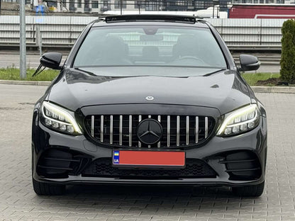 Front bumper assembly (AMG Line 2018-2021) for Mercedes C-сlass W205 2014-2021 - image 3