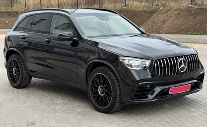Front Grille GT Panamericana (for GLC 43 AMG/GLC 63 AMG/AMG-Line 2019-2022) for Mercedes GLC X253 2015-2022 - image 7