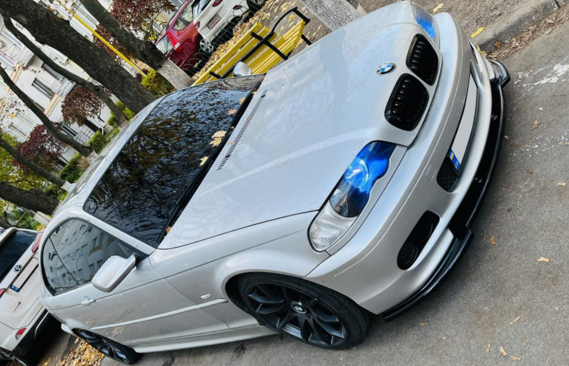 Front Lip DPT V-1 (For M Sport, Gloss Black) for BMW 3 Series E46 1998-2006 - image 5