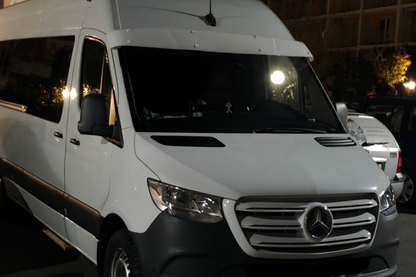 Windshield visor on frame (White, 5mm) for Volkswagen Crafter 2006-2016 - image 5