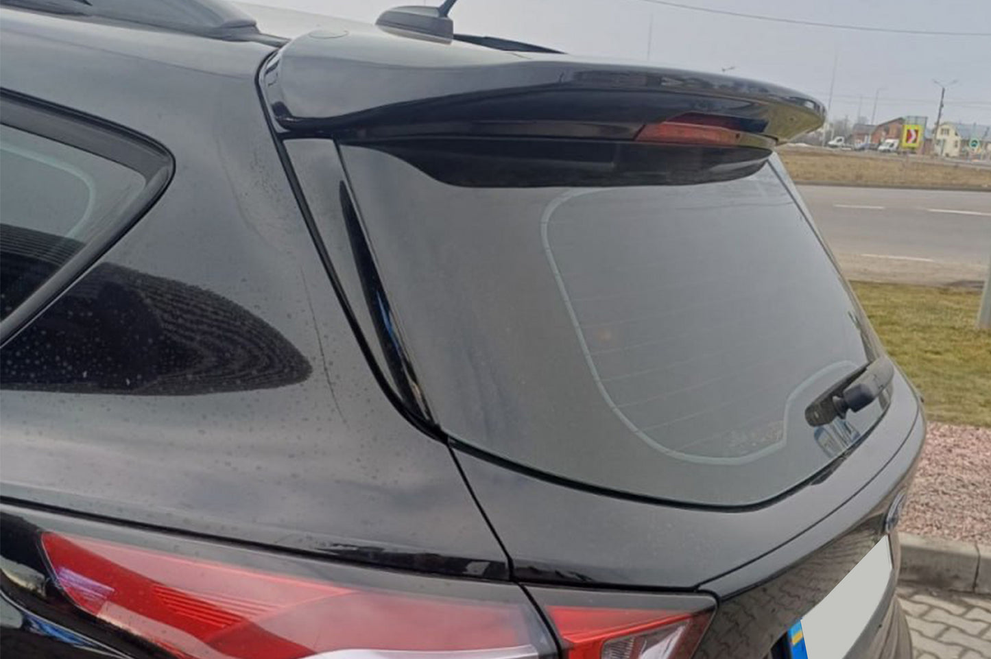 Rear Spoiler (Black) for Ford Kuga/Escape 2013-2019 - image 1