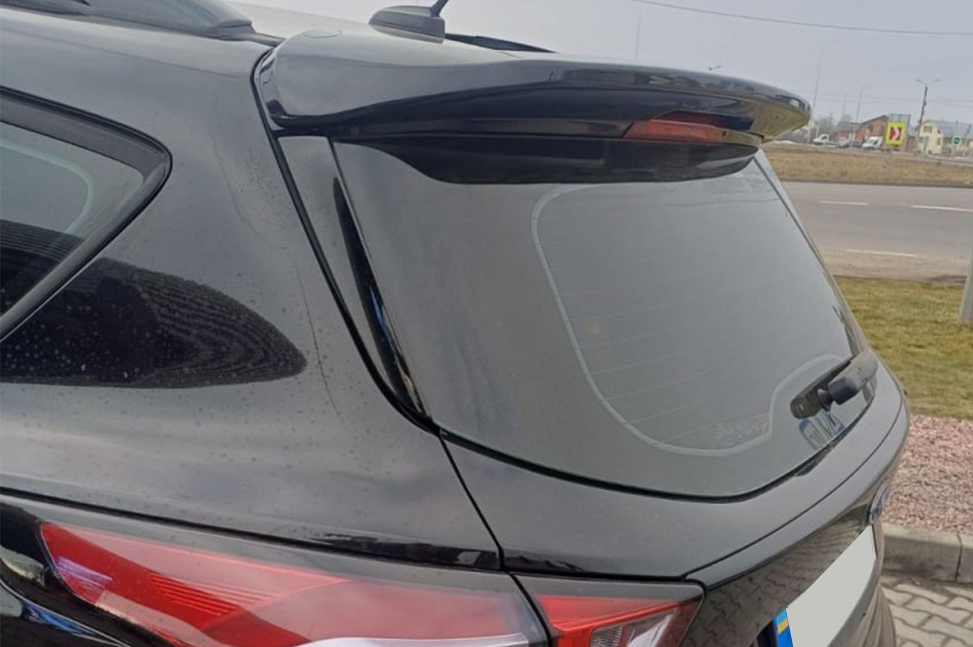 Rear Spoiler (Black) for Ford Kuga/Escape 2013-2019 - image 1