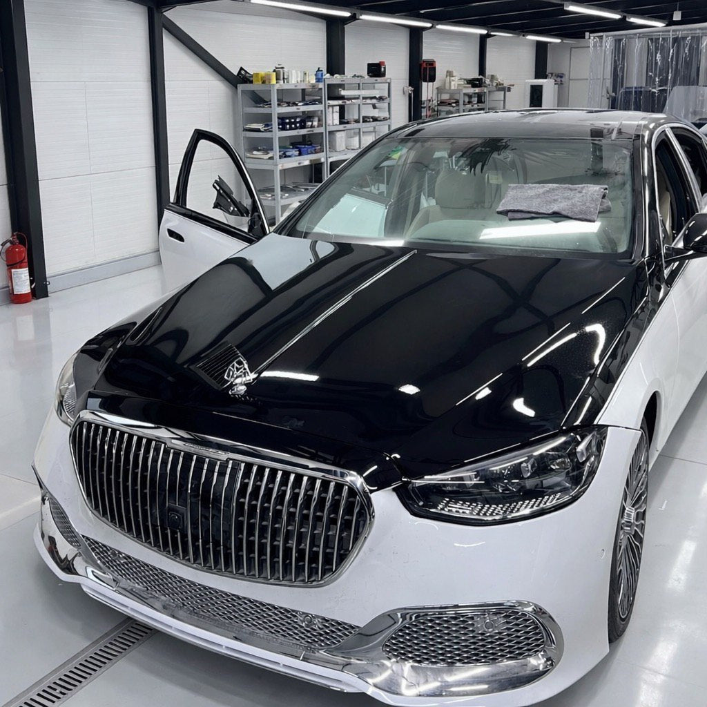 Facelift kit to W223 Maybach (with door handles and inserts) for Mercedes S-сlass W221 2005-2013 - image 5
