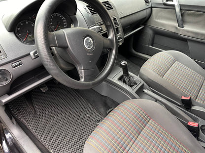 EVA Floor Mats (HB, 3/5-Door, Black) for Volkswagen Polo 2001-2009 - image 5
