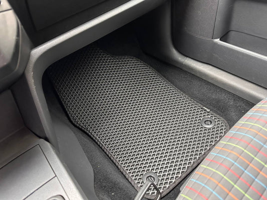 EVA Floor Mats (HB, 3/5-Door, Black) for Volkswagen Polo 2001-2009 - image 2