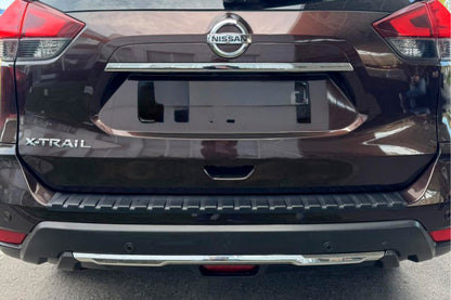 Rear Bumper Cover EuroCap (2017-2021, ABS) for Nissan X-trail T32/Rogue 2014-2021 - image 1