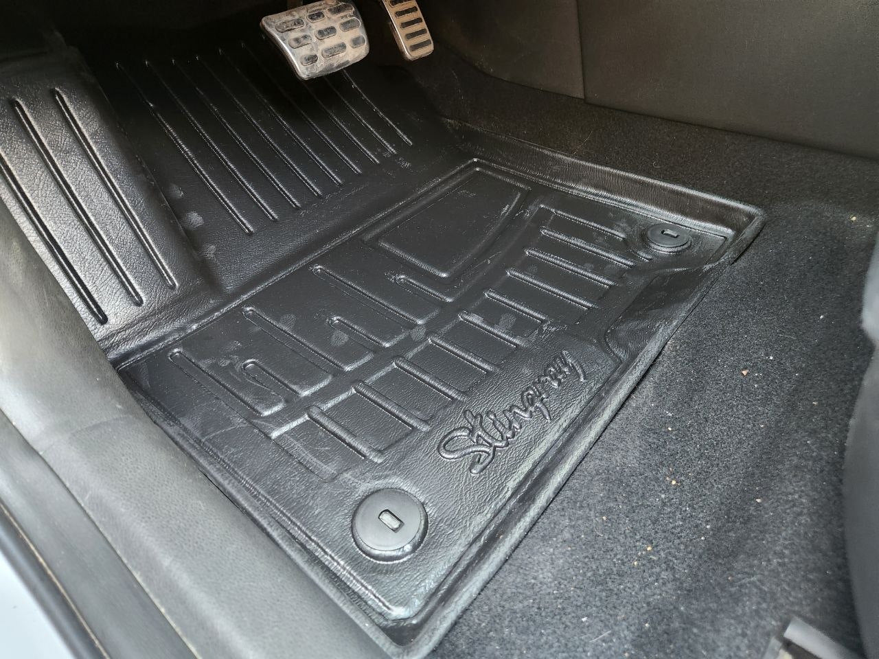 Rubber Floor Mats Stingray 3D Electric (Europe) (5 pcs, Polyurethane) for Hyundai Kona 2017-2023 - image 2