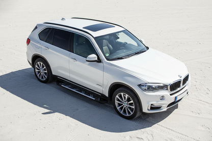 Side Steps Sunrise (2 pcs, Aluminum) for BMW X5 F-15 2013-2018 - image 1