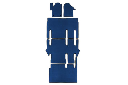 EVA V-class mats, ExtraLong 2 side (Pick-up only, full interior, Blue) for Mercedes Vito / V-class W447 2014↗ year - Reelken Auto