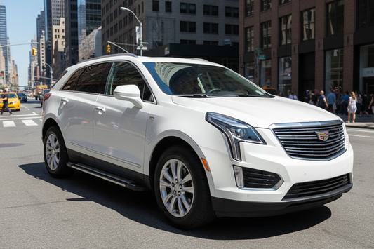 Side Steps Rainbow (2 pcs, Aluminum) for Cadillac XT5 2016- - image 1