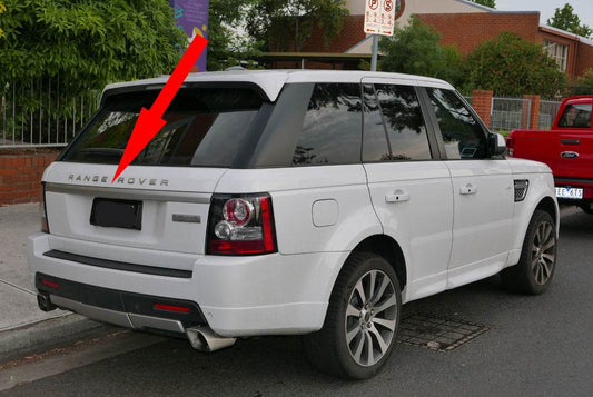Back plate above the number (gray) for Range Rover Sport 2005-2013 - Reelken Auto