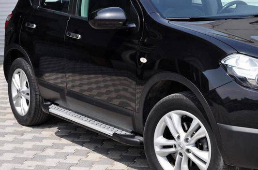 Lateral platforms X5-2 PCs., aluminum.) for Chery Tiggo 1 - Reelken Auto
