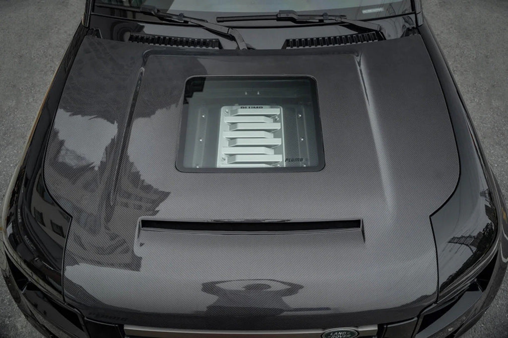 Carbon hood (with glass hole) for Land Rover Defender 2019↗︎ - image 1