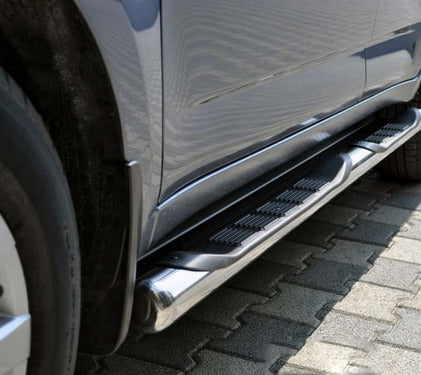 Side Bars (2 pcs, Stainless Steel) for Iveco Daily 1999-2006 - image 1