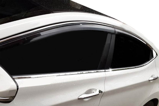 Full glass bezel (10 pcs, stainless steel.) for Hyundai Elantra (MD/UD) 2011-2015 - Reelken Auto