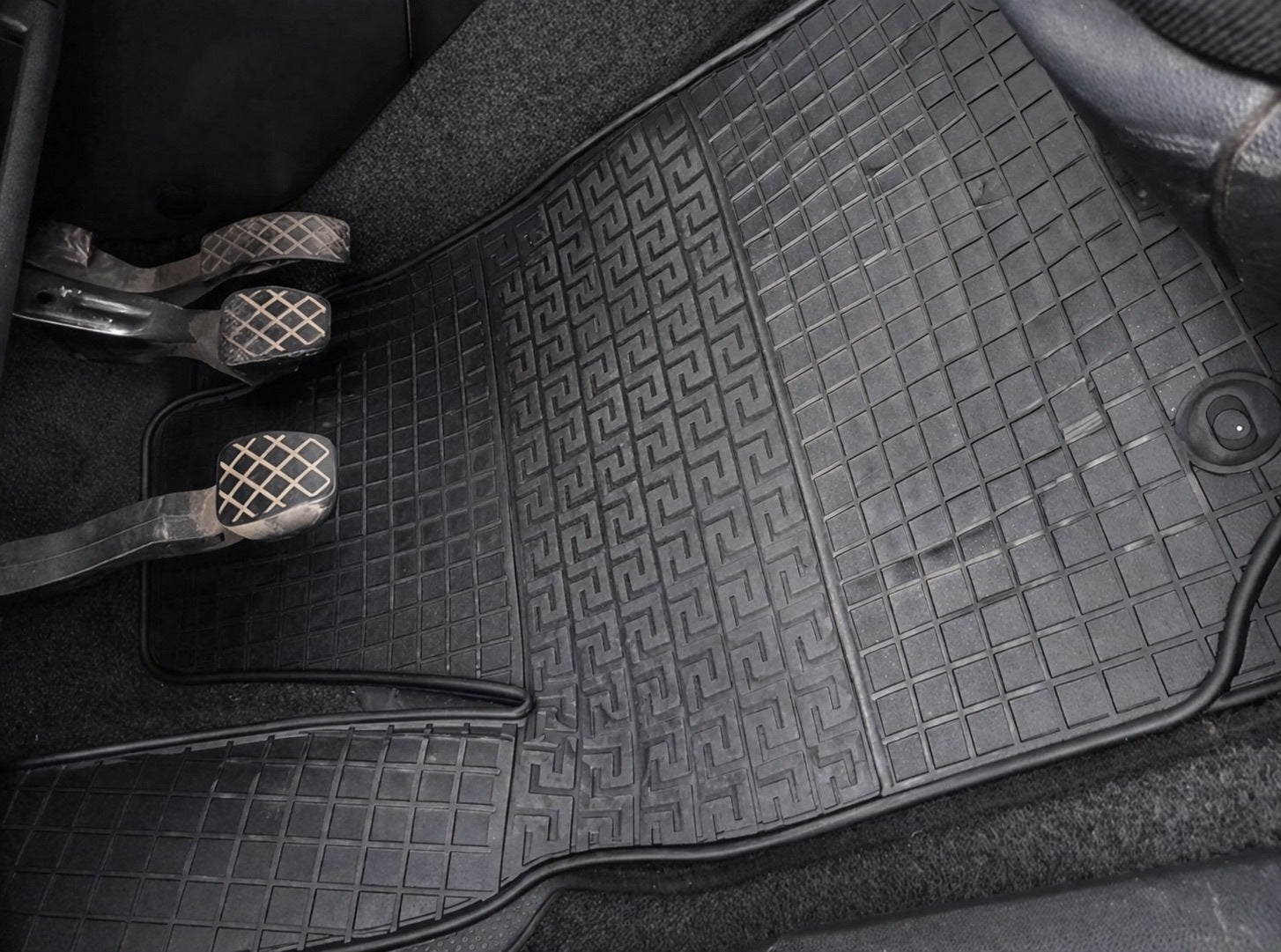 Rubber Floor Mats (4 pcs, Polytep) for Volkswagen Polo 2001-2009 - image 1
