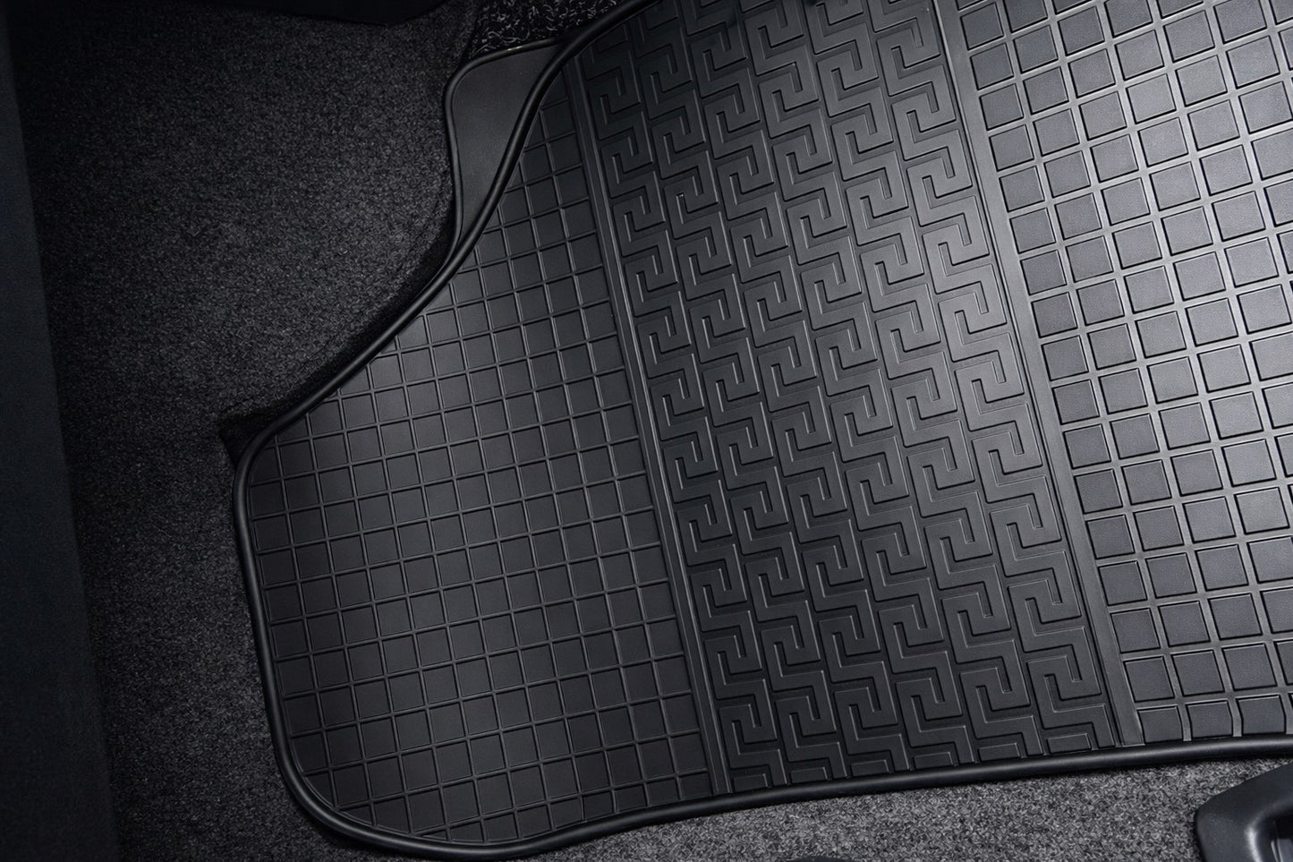 Rubber Floor Mats (4 pcs, Polytep) for Volkswagen Polo 2001-2009 - image 2