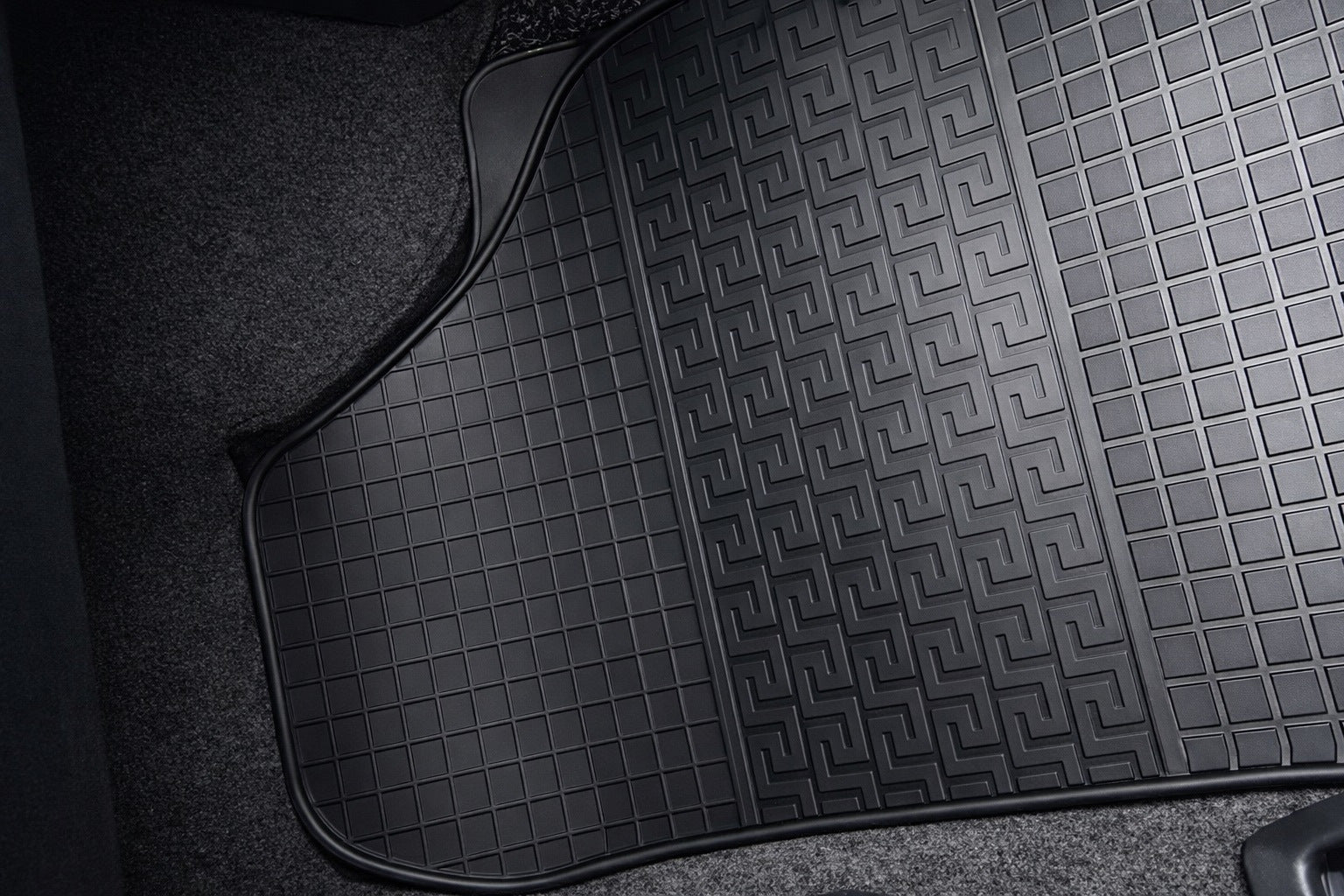 Rubber Floor Mats (4 pcs, Polytep) for Volkswagen Polo 2001-2009 - image 2