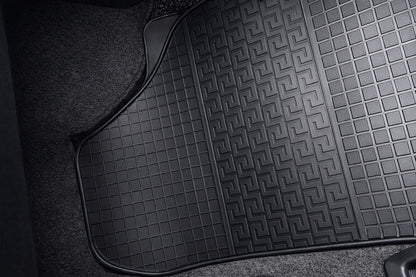 Rubber Floor Mats (4 pcs, Polytep) for Volkswagen Polo 2001-2009 - image 2
