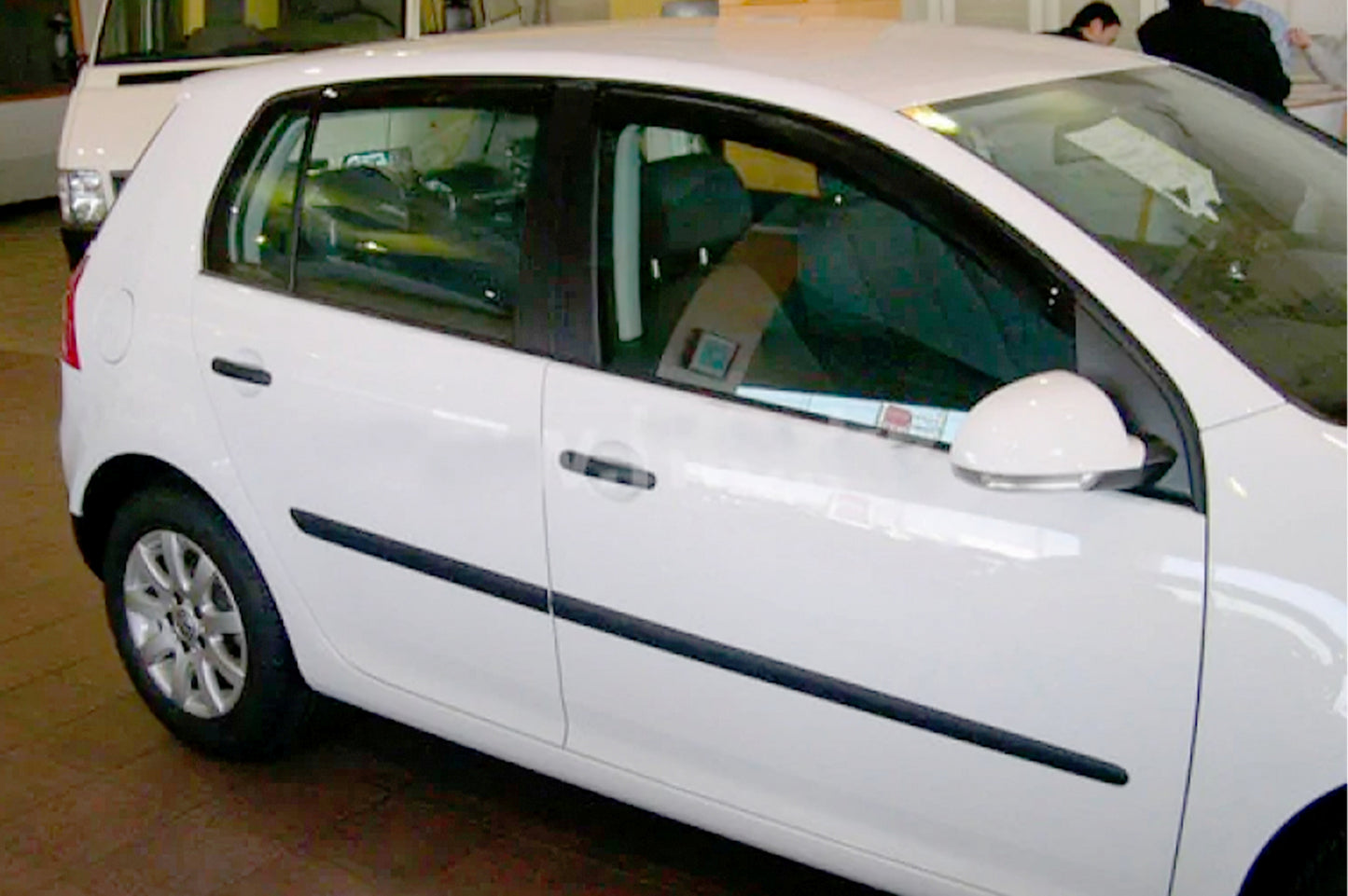 Window Deflectors HB (4 pcs, HIC) for Volkswagen Polo 2010-2017 - image 1