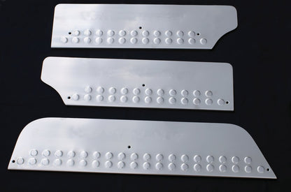 Overlays for internal thresholds (OmsaLine, stainless steel) for Volkswagen T5 Multivan 2003-2010 - image 5