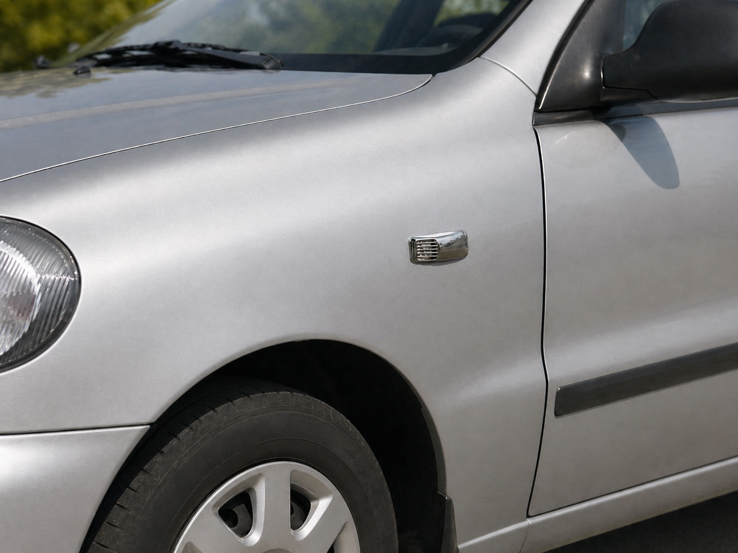 Chrome Covers for Side Repeaters Rectangle (2 pcs, ABS) for Daewoo Lanos 1998-2017 - image 2