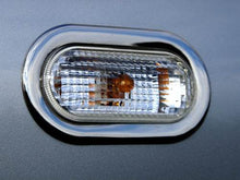 Chrome pads for turn signals OmsaLine (2 pieces, stainless steel) for Volkswagen Caddy 2010-2015 - Reelken Auto