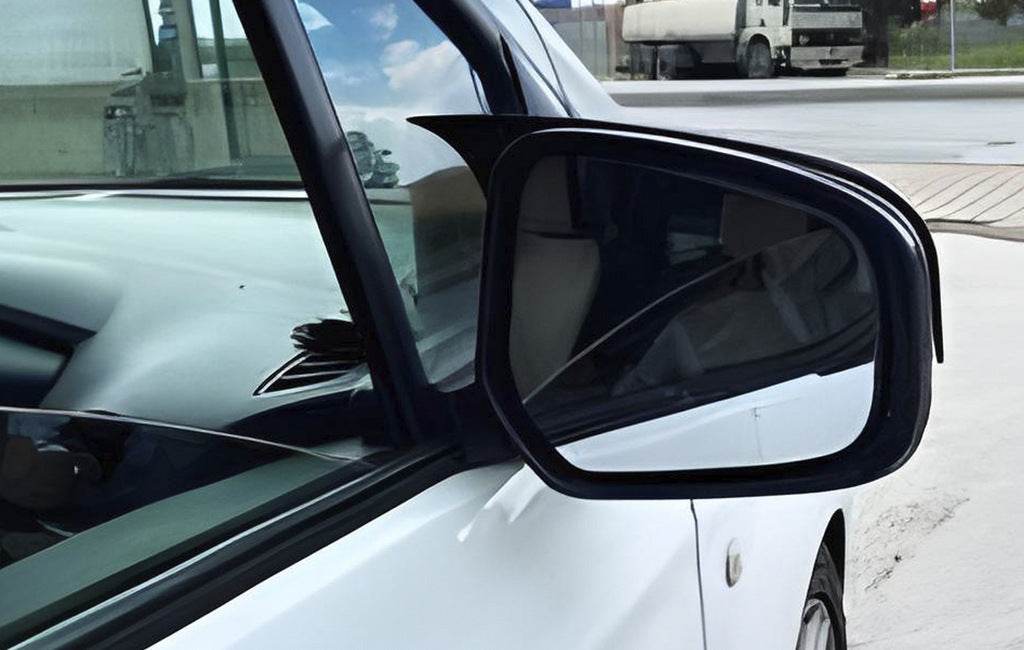 Covers for mirrors BMW-style (2014-2018, 2 pcs) for Ford Courier 2014-2023 - Reelken Auto