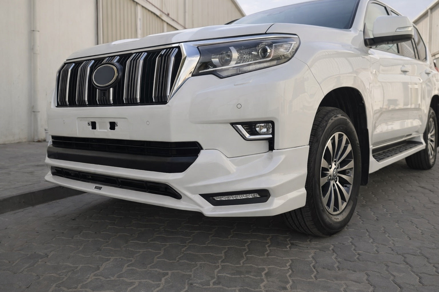 Front bumper lip TRD (2017-) for Toyota Land Cruiser Prado 150 2009-2023 - image 3