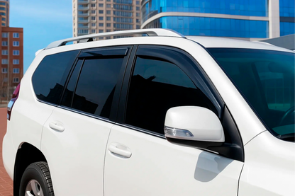 Window Deflectors (4 pcs, HIC) for Toyota Land Cruiser Prado 120 2002-2009 - image 9