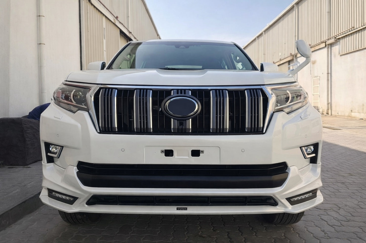 Front bumper lip TRD (2017-) for Toyota Land Cruiser Prado 150 2009-2023 - image 4