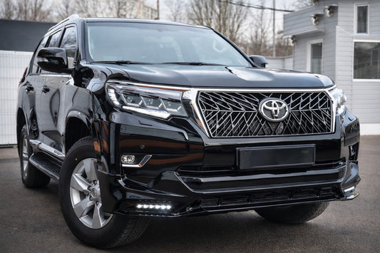 Front bumper lip TRD (2017-) for Toyota Land Cruiser Prado 150 2009-2023 - image 1