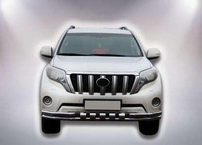 Front Bar F3-31 (Stainless Steel) for Toyota Land Cruiser Prado 150 2009-2023 - image 2