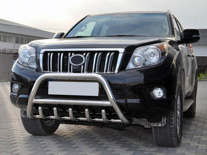 The WT003 bumper guard (stainless) for Toyota Land Cruiser Prado 150 - Reelken Auto