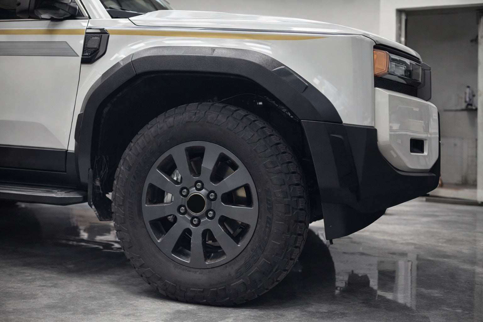 Fender Flares Kit (12 pcs) for Toyota Land Cruiser Prado 250 2023- - image 2
